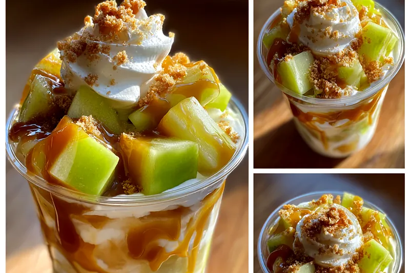 Cooking process for Irresistible Caramel Apple Delight