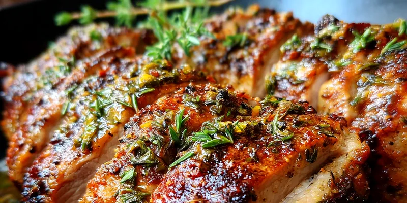 Juicy Maple Mustard Pork Tenderloin