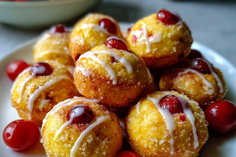 Cooking process for Lemon Cranberry Cookies