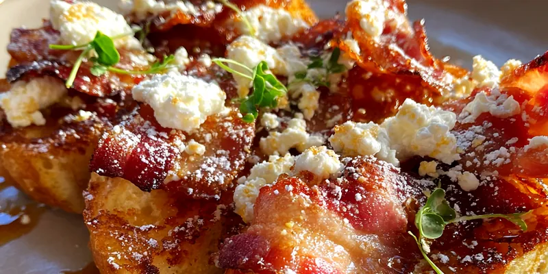 Maple Bacon French Toast Delight