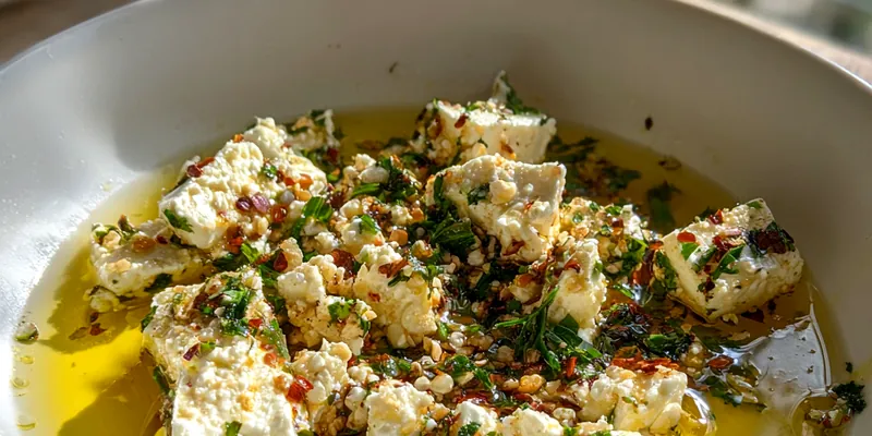 Herbed Feta Dipping Oil
