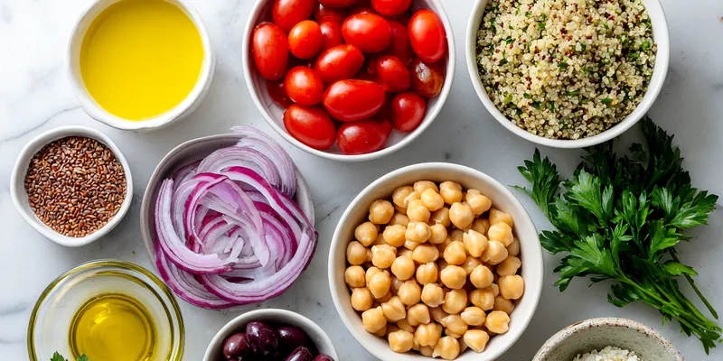 Mediterranean Quinoa Power Bowl
