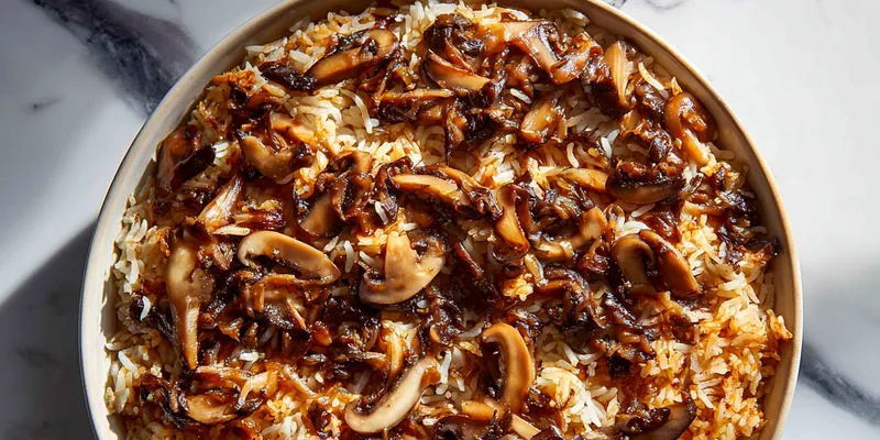 One-Pot Mushroom Rice: The Perfect Comfort Food