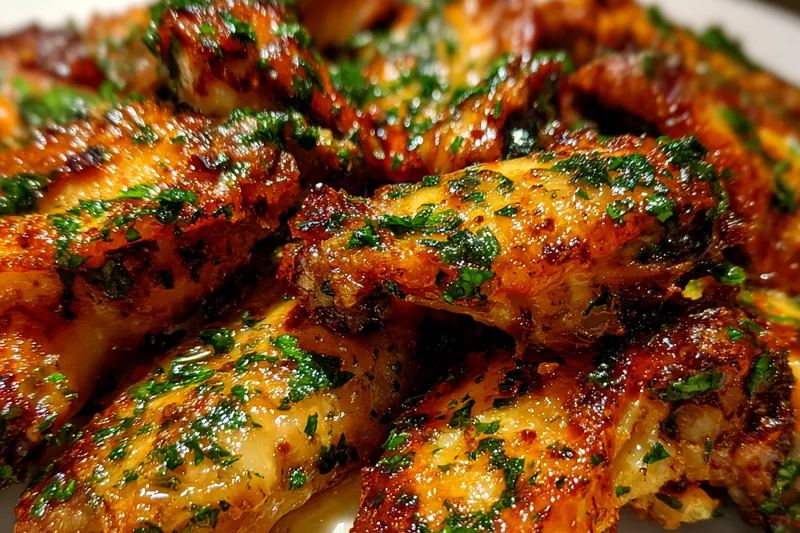 Fresh ingredients for Oven-Baked Cajun Garlic Wings