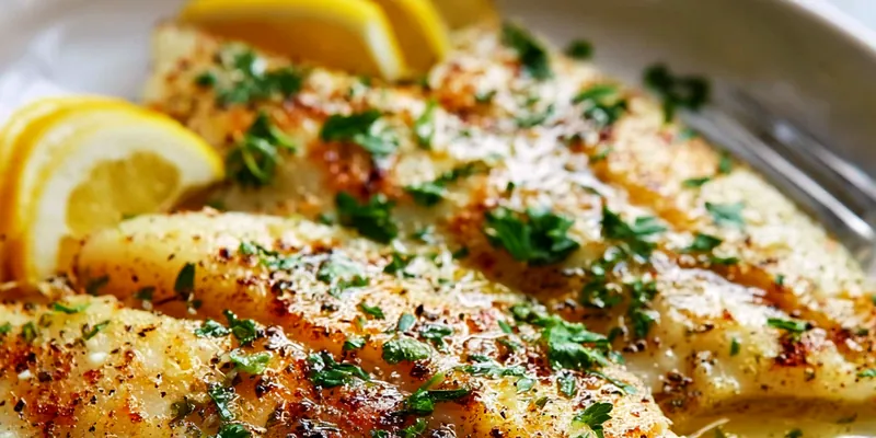Pan-Seared Lemon Butter Sole with Fresh Herbs