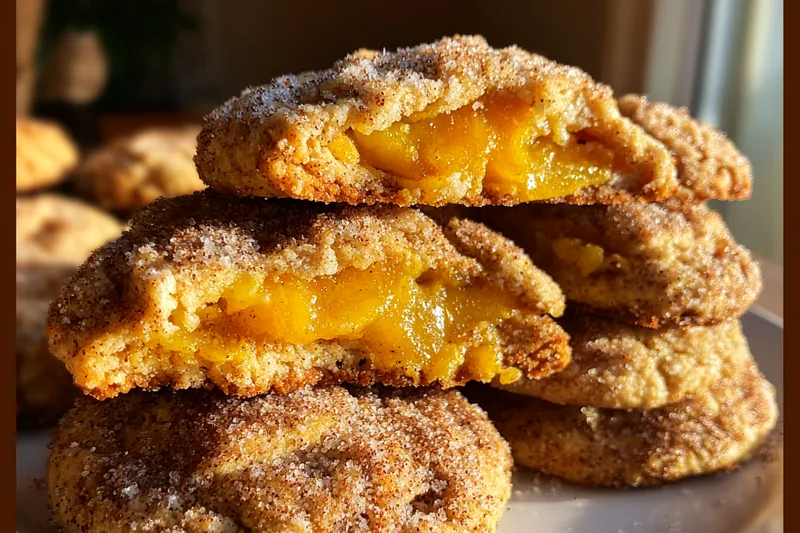 A vibrant display of fresh peaches, flour, and sugar laid out for Peach Cobbler Delight preparation.