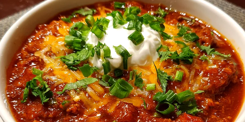 Prize-Winning Pumpkin Chili with Hearty Flavors