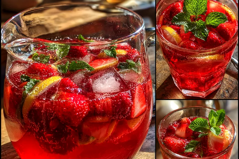 Cooking process for Refreshing Berry Citrus Punch