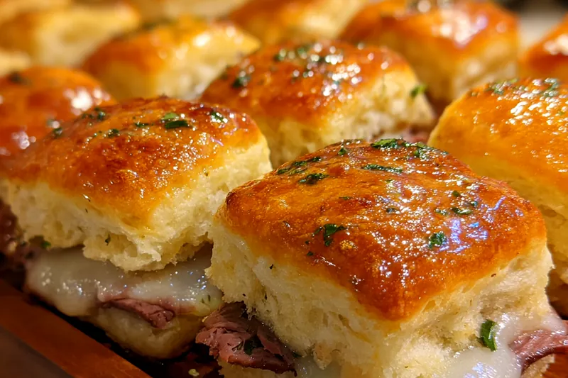 Fresh ingredients for Savory Beef Cheese Biscuits