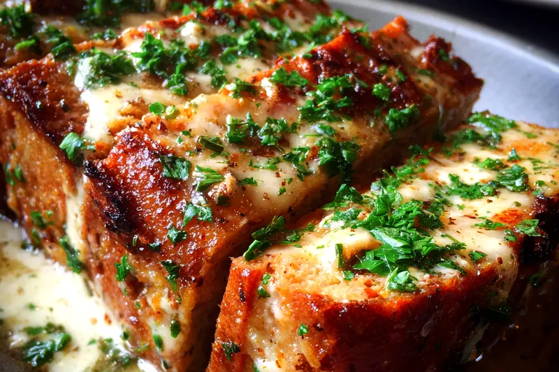 Cooking process for Savory Garlic Herb Loaf