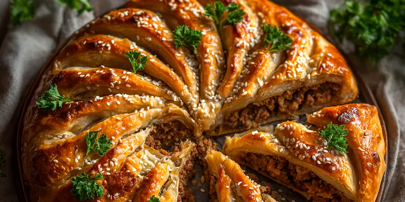 Savory Spiral Pastry Delight