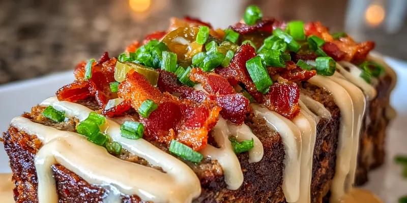 Spicy Jalapeño Meatloaf Delight
