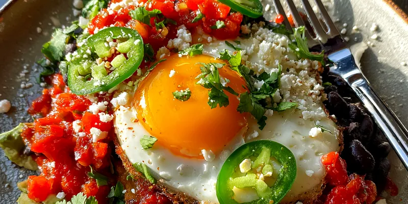 Spicy Avocado Breakfast Delight