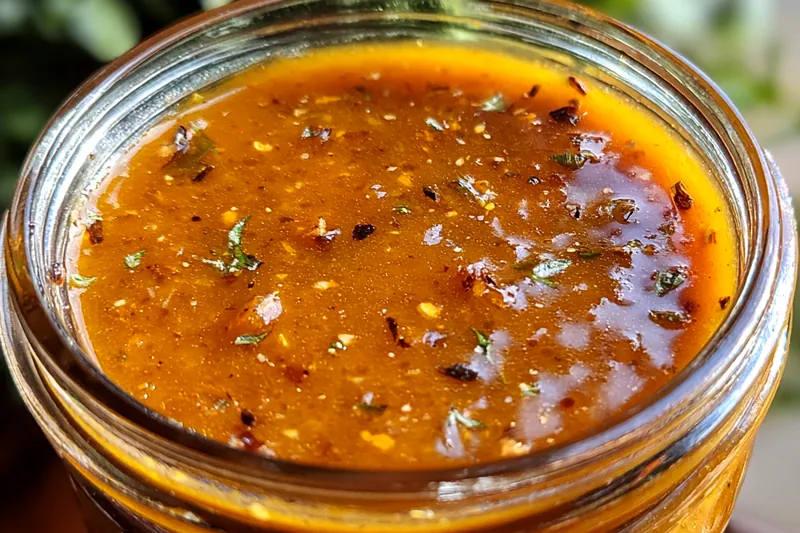 Cooking process for Spicy Herb Infused Sauce