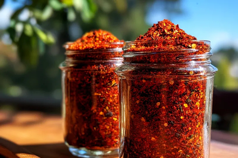 Fresh ingredients for Spicy Homemade Seasoning Mix