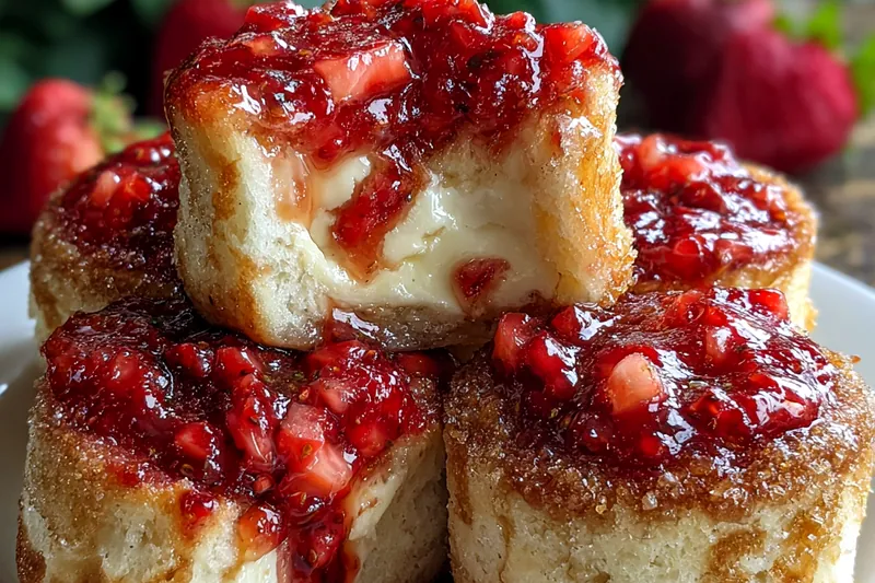 Cooking process for Strawberry Cream Cheese Cookies
