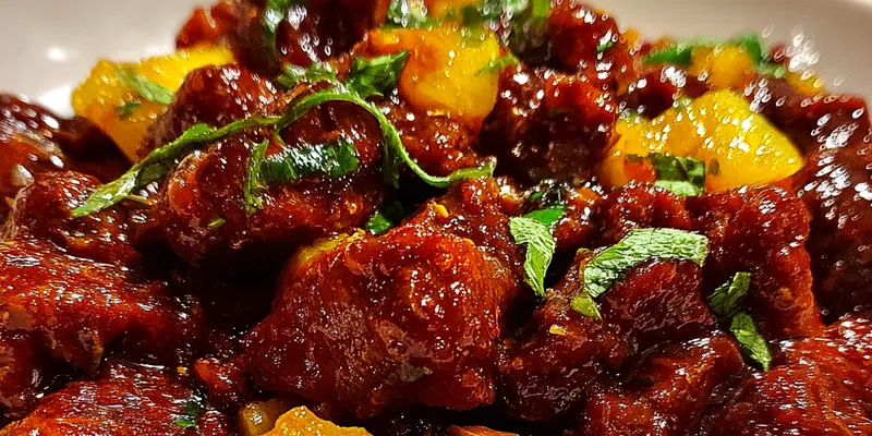 Delicious Sweet Pineapple Chicken Delight served on a plate