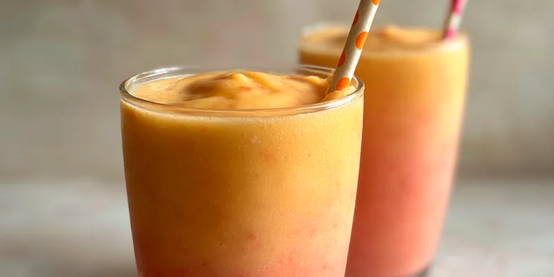 Tropical Sunrise Sunset Smoothie