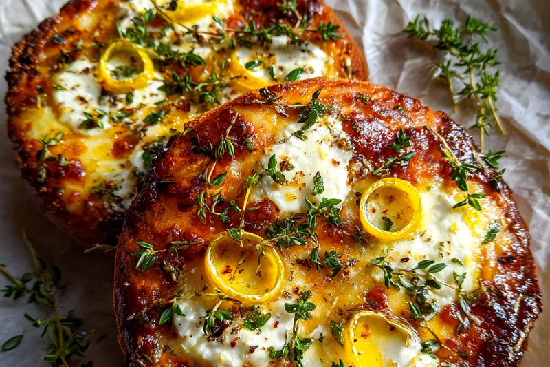 Fresh ingredients for Zesty Herb Cheese Bake